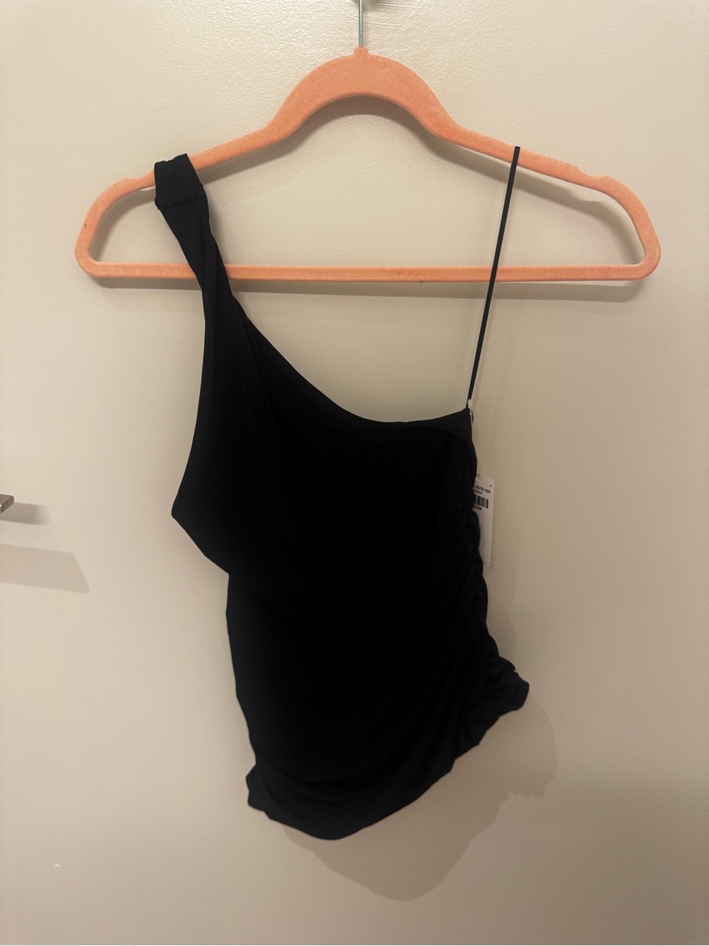 Abercrombie & Fitch One-Shoulder Black Women's Top NWT